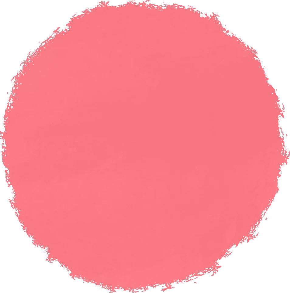 pinker Kreis, Dekoelement auf Website von Kindermusik "Hier kommt Nina!"